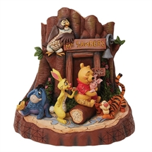 Disney Traditions - Winnie The Pooh Carved by Heart